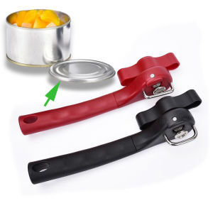 Kitchen Stainless Steel Safety Side Cut Manual Can Tin Opener Hand-actuated Cans Bottle Opener Knife Cans Lid Household Tool
