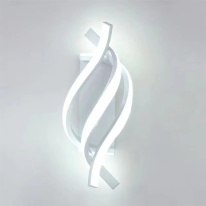 Modern Led Wall Light White Acrylic Living Room Stylish Indoor Lamp Headboard Lighting Energy Saving Fixture Linear Strip Simple Black Sconce Bedside Reading Home Decor Minimalist