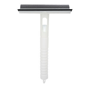 Window Glass Cleaning Tool Double-sided Disassemble Rod Window Cleaner Scraper Mop Squeegee Wiper with Water Spray Bottle