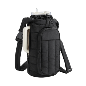 Q-1151 STORE with Strap Water Bottle Holder Bag Water-resistant Portable Carrier Bag Stylish Large Capacity Insulating Cup Sleeve for Women