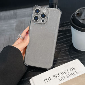 เคสใสกากเพชร สำหรับ iPhone 11 15 16 17 13 14 12 Pro Max 17 Air 13PROMAX 15 PROMAX Glitter เคสใสกันกระแทก