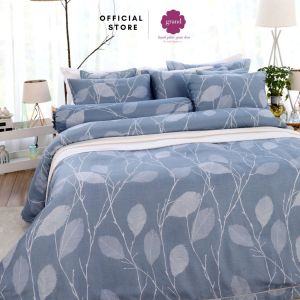 Vỏ chăn mỏng GDS 100% sợi tencel dệt 60s mềm mại by Grand  họa tiết In hoa  (kích thước 200x220)