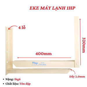 Eke Máy lạnhGiá đỡ cục nóng máy lạnh sơn tĩnh điện loại 1 HP 1.5 HP 2 HP - Quý Trần Auto