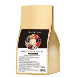 【Buy 2 Free 1】Ginseng Yellow Essence Nine Treasures Tea Chinese Tonic Tea Health Tea for Body Nutrition Ginseng and Polygonatum Nine Treasure Tea Selected Ingredients Safety Healthy