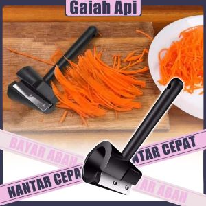 Rotary Fruit Peeler Spiralizer Flower Slicer Space Saving Kitchen Aid
