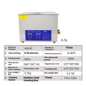 Industrial household commercial ultrasonic cleaning machine rust removal ash removal oil scale automotive repair circuit board dental eye experimental cleaning
