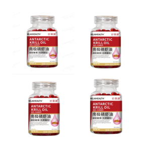 Antarctic Deep Sea Krill Oil Gel Candy Astaxanthin Krill oil Dietary Nutritional Supplement Improve The Three Highs Natural Shrimp Oil