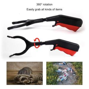 11inch Long Grabber Reacher Tool，Trash Pick Up Stick for Seniors with Strong Grip Antislip Jaw Hand Grabber for Reaching