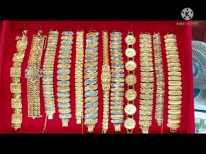 Perhiasan gelang tangan wanita lapis emas916 pehiasan aksesoris malaysia. gelang daun ketup pulut dakap