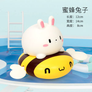 [SG Stock] Baby Bath Toy Cute Clockwork Swimming Floating  Penguin Turtle/Whale/Duck for Baby/Kids gift