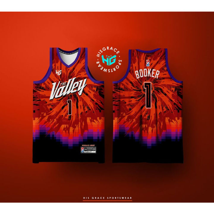 Red sales sublimation jersey