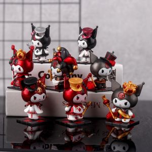 Bộ 8 Mô Hình Kuromi Sanrio Poker Kingdom Mô Hình Cao CấpThích Hợp Decor Trang Trí Bộ Sưu Tập Nhân Vật