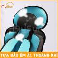 Ghế ngồi oto xe hơi trẻ em có đai an toàn ô tô giá rẻ cho bé 1 2 3 4 5 tuổi. 