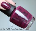 In the Cable Car-Pool Lane (OPI Nail Polish). 