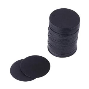 100x Blank Kraft Paper Tags Wedding Party Favor Label Price Gift 3.5cm