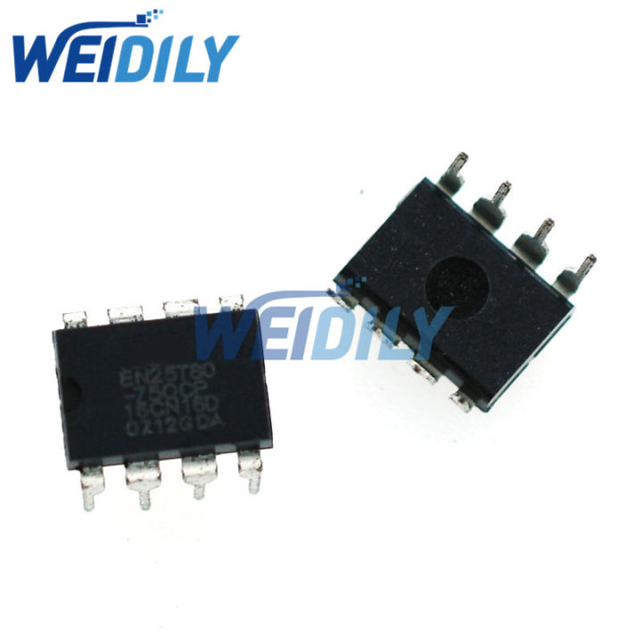 ชิป IC 25T80แบบ EN25T80 EN25T80-75QCP จำนวน5ชิ้นแบบใหม่ | Lazada.co.th
