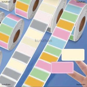[COD] kunzhan 800pcs set Waterproof Colored Labels Stickers Color-Coding Removable Labels Tag For Inventory Address File Classification