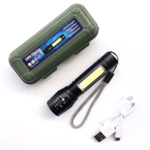 Cindychen888 Mini Small LED Flashlight Usb Rechargeable Camping Lamps