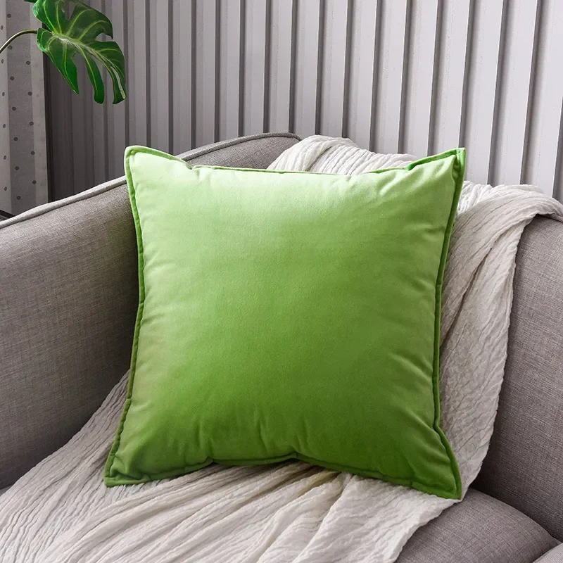 Plain square hot sale throw pillows