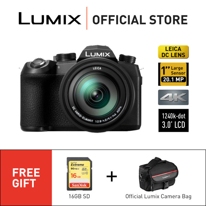 Panasonic LUMIX FZ1000 II Digital Camera + LEICA DC Lens DCFZ1000M2