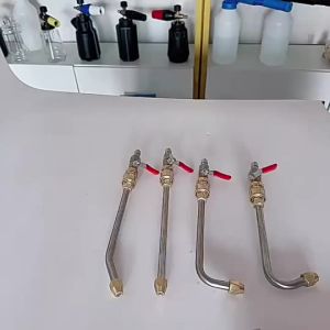 Cleaning Nozzle High Pressure Power Water  30 ° /90 °/Ushaped Extension Spray Wand