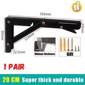 Two pieces per set! Stainless Steel Angle Bracket Can withstand 150kg weight corrosion Stainless Steel Angle BracketFolding Brackets Triangle Folding Angle Bracket Angle Connectors Screw fixing tripod L-Bracket Fasteners Wall Mount Fastener