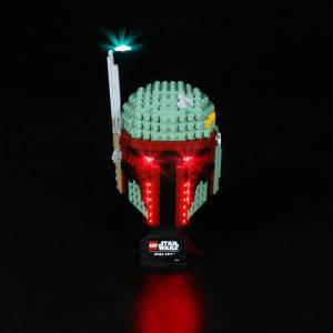 [READY-STOCK] Light Kit Star Wars TM 75277 Boba Fett Helmet
