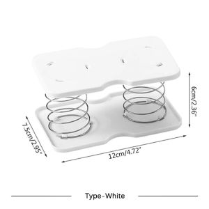 Tissue Box Spring Support Automatic Lifting Spring Loaded Tissue Holder Bracket For Tissue Container