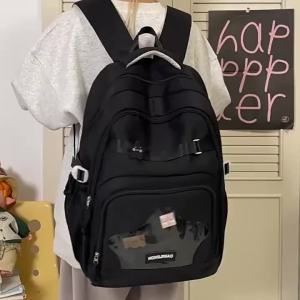 New model of school backpack for primary school students 2025 Highly Attractive Cartoon Girl Backpack Korean Version Cute Large Capacity Childrens Backpack