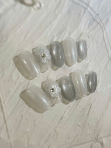 Nail box tự thiết kế cao cấp Set 10 thủ công vẽ Handmade mới nhất Nail By Moon Mẫu A100