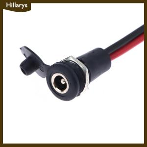 [Hillarys] 1Pc DC power Female With Cable Wired 5.5 x 2.1 5.5x2.5mm DC Socket High Current All Male Female Power Plug Connector