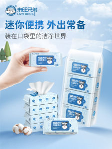 【SG】Pet Wipes Pet Mini Pocket Wet Wipes 1 packs/bag Portable Cleaning for Pets and Dogs