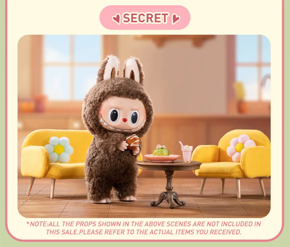 POP MART THE MONSTERS - Exciting Macaron Vinyl Face Blind