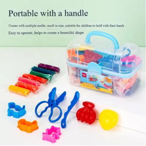 Deli Play Dough  24 Colour with Mold & Container 67825 [Plasticine] [Clay Modelling]