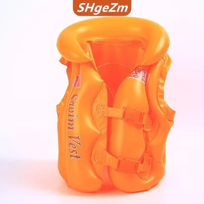 [COD] SHgeZm SPORTS Trẻ Em Bơi Inflatable Cuộc Sống Áo Khoác Xách Tay Nổi Vest Có Thể Điều Chỉnh An Toàn Hỗ Trợ Thoải Mái Cho Kỳ Nghỉ Hồ Bơi Nước Phiêu Lưu
