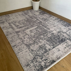 Karpet Lantai Aesthetic Ruang Tamu Kamar Tidur Anti Slip Super Soft Mat Motif Abstrak Premium