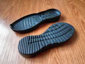 Sol Sepatu Olahraga Anak Outsole Sepatu Anak Running Casual Alas Bawah Ringan Phylon 1812 Hitam Size 31 sd 35