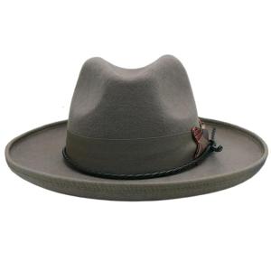 Fashionable Wool Hat Travel Leisure Hat Outdoor Activity Felted Hat Fashion for Various Outfits