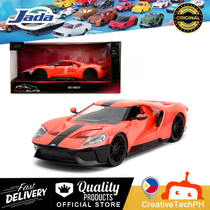 Porsche Carrera GT 2005 échelle 1/24 JADA TOYS - Bleue, Métal Et Plastique (JAD35066)