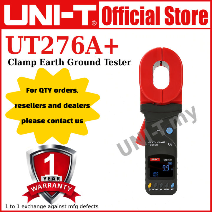 UNIT UT276A+ UT278A+ Clamp Earth Ground Testers Lazada