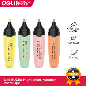 Deli Highlighter Macaron Pastel For School Supplies 1Pc EU356