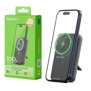 ROBOT RT15 Powerbank Magnetic Magsafe Kuat 10N PD 20W Fast Charging 10000 mAh BY.COBOX.ACC