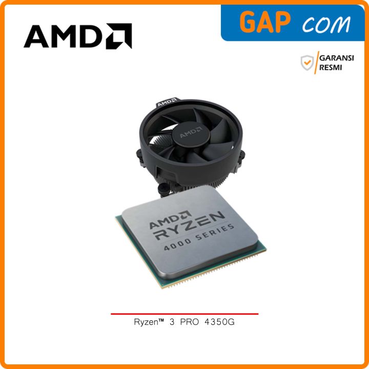 Amd Ryzen Processor Processor AMD Ryzen PRO 4350G 65W TRAY Cooler