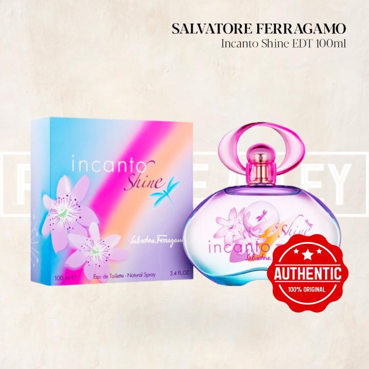 PERFUME ALLEY Salvatore Ferragamo Incanto Shine EDT Lazada Singapore