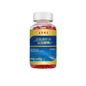Antarctic Krill Oil Capsules/Astaxanthin High-Phospholipid Vegetarian Gel Candy
