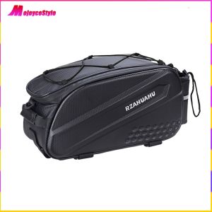 【NEW】 Multifunctional Bicycle Trunk Bag Large Capacity Cycling Saddle Luggage Carrier Tail Seat Pack Bicycle Parts