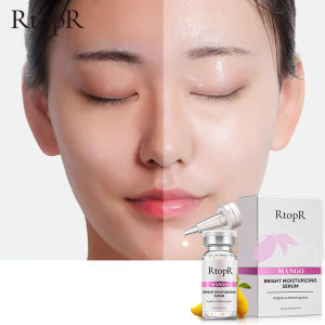 RtopR Mango Bright Moisturizing Liquid Face Whitening Anti Winkles Nourishing Anti-aging Serum 10ml