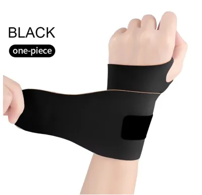 Ultra-Thin Elastic Wrist Brace for TFCC Carpal Tunnel & Tendonitis – Fits Both Wrists (3 Colors)