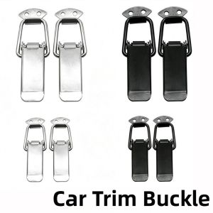 OUREAL 2pcs Nhiều màu sắc Móc cản xe Phổ quát 2 kích cỡ Kẹp cố định Bộ Khóa Móc An Ninh Cho Cản Xe Phụ kiện cho xe điều khiển từ xa