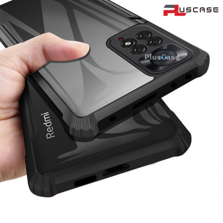 PlusCase for Xiaomi Redmi Note 11 Pro 5G 4G Case Air Cushion Hard ...